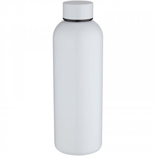 Spring 750 ml:n sublimaatiopainettu, RCS-kierrätettyä ruostumatonta terästä, yksiseinäinen. Eristämätön. Valkoinen, hinta 6,54€
