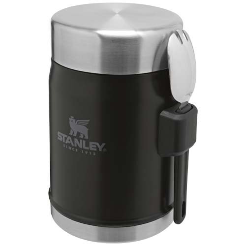 Stanley Legendary 400 ml:n einespurkki lusikkahaarukalla Mattamusta, hinta 57,50€