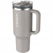 Stanley Quencher® ProTour 1180 ml kierrätetystä ruostumattomasta teräksestä valmistettu eristetty flip straw juomamuki Harmaa