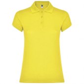 Star naisten lyhythihainen poolopaita Keltainen