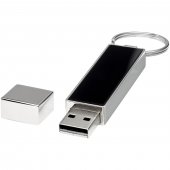 Suorakulmainen valaiseva USB Musta Sininen Hopea