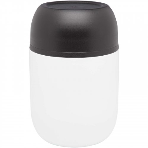 Supo 480 ml:n kaksiseinäinen kierrätetystä ruostumattomasta teräksestä valmistettu lounasrasia taiteltavalla lusikalla Valkoinen, hinta 19,30€