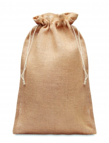 Suuri juuttilahjapussi 30x47cm JUTE LARGE, hinta 2,34€