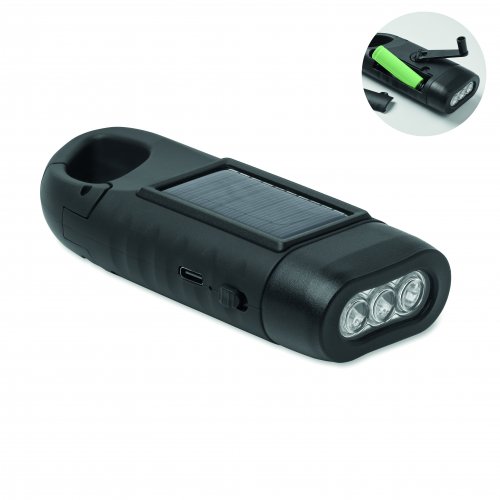 Taskulamppu, kenno+dynamo CRANCH, hinta 6,58€