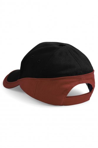 TEAMWEAR LIPPIS Black - Classic Red, hinta 5,90€