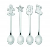 Teelusikat 4 kpl CHIP SET