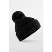 TOASTY PATCH BEANIE Black