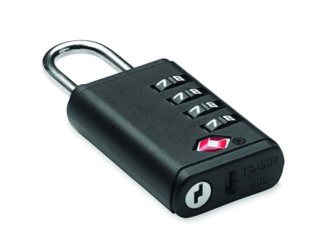 TSA:n 4-numeroinen numerolukko LOCK, hinta 4,96€