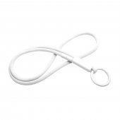 Tubyard tuubimainen kaulanauha kierrätetystä muovista valmistettu Valkoinen