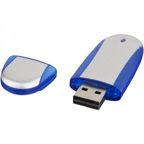 USB Ovaali Tummansininen Hopea, hinta 6,88€