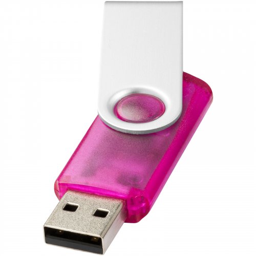 USB Rotate Translucent Pinkki, hinta 5,28€