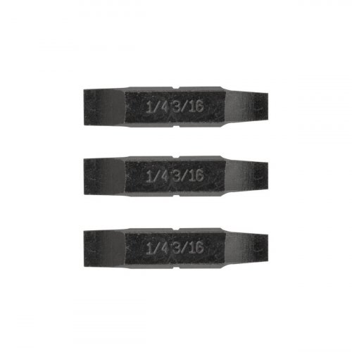 Vaihtokärjet 1/4 & 3/16 tasapää 3kpl, hinta 11,95€