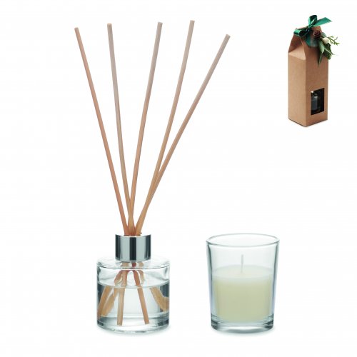 Vanilja-diffuusori ja kynttilä GINGLE, hinta 7,62€