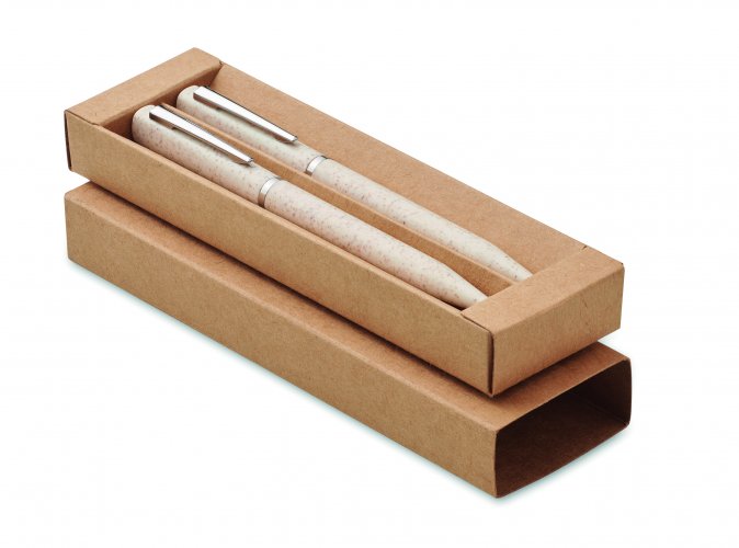 Vehnän olki/ABS-kynäsetti PEAT, hinta 0,98€