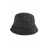 VINTAGE BUCKET HATTU Black S