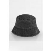 VINTAGE BUCKET HATTU Vintage Black S/M