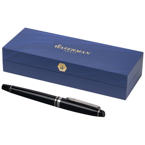 Waterman Expert-kuulamustekynä (musta muste) Musta Hopea, hinta 187,04€