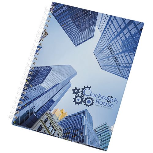 Wire-O A5 -muistikirja, kova kansi Valkoinen, hinta 9,36€