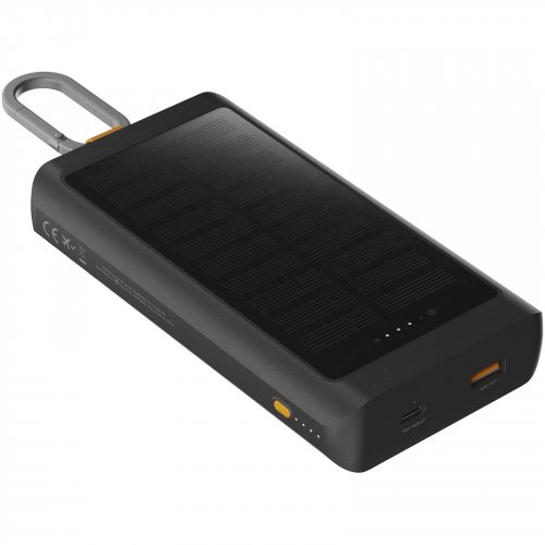 Xtorm XG2S101 Go2 aurinkovaravirtalähde valolla, 10 000 mAh ja 15 W Hiili, hinta 48,80€