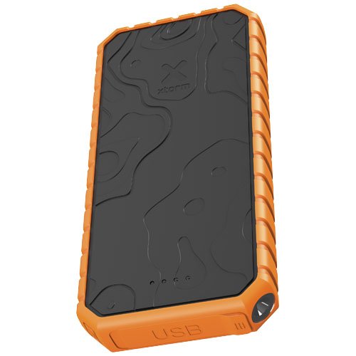 Xtorm XR202 Xtreme 20 000 mAh 35 W QC3.0 vedenpitävä ja kestävä varavirtalähde taskulampulla Oranssinpunainen, hinta 121,98€