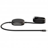 Zens Pro 2 140 W:n USB-C 2-in-1 -latauskaapeli Musta