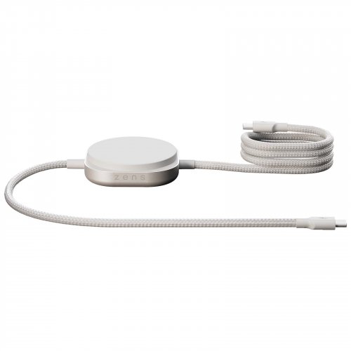 Zens Pro 2 240 W:n USB-C 2-in-1 -latauskaapeli Valkoinen, hinta 59,98€